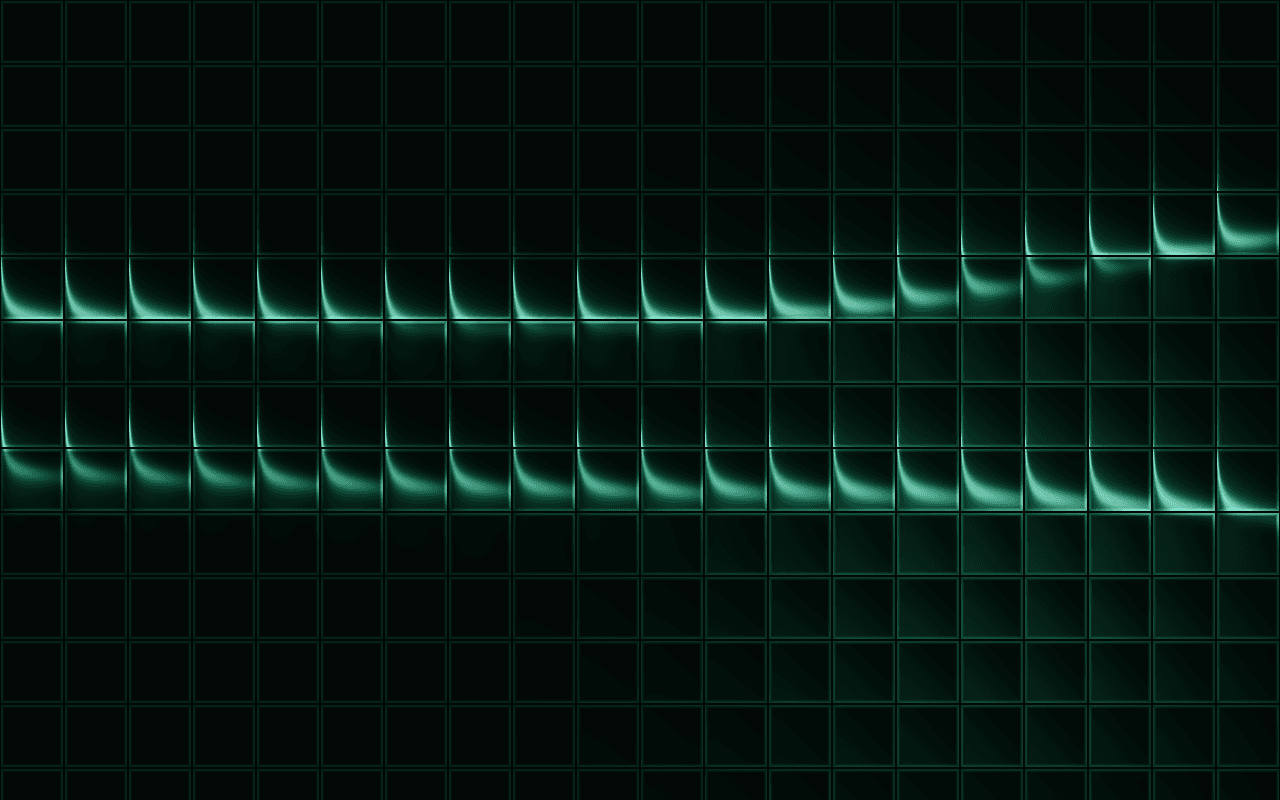 Backlit Glass used behind an example interface