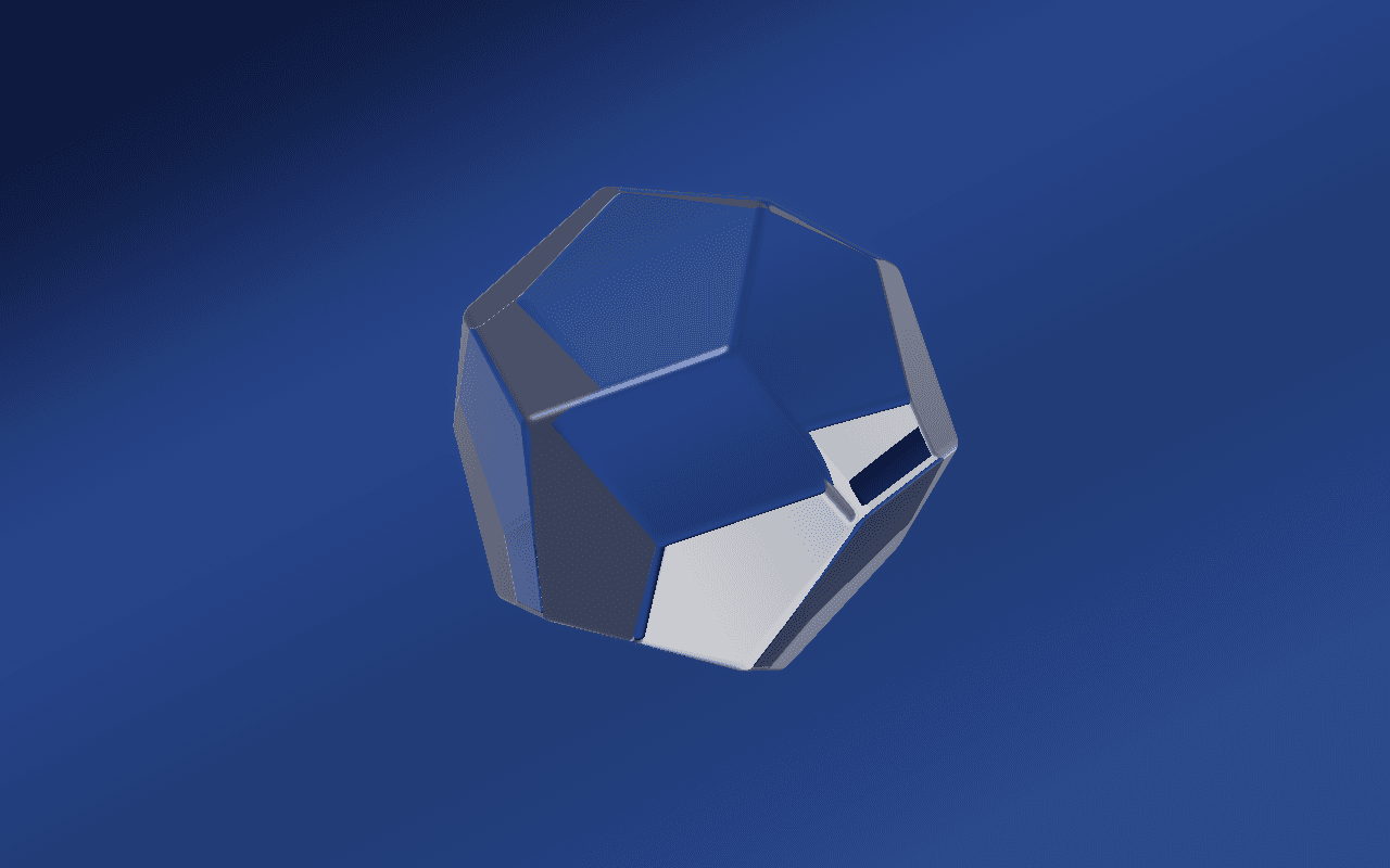Glass Facets shader preview