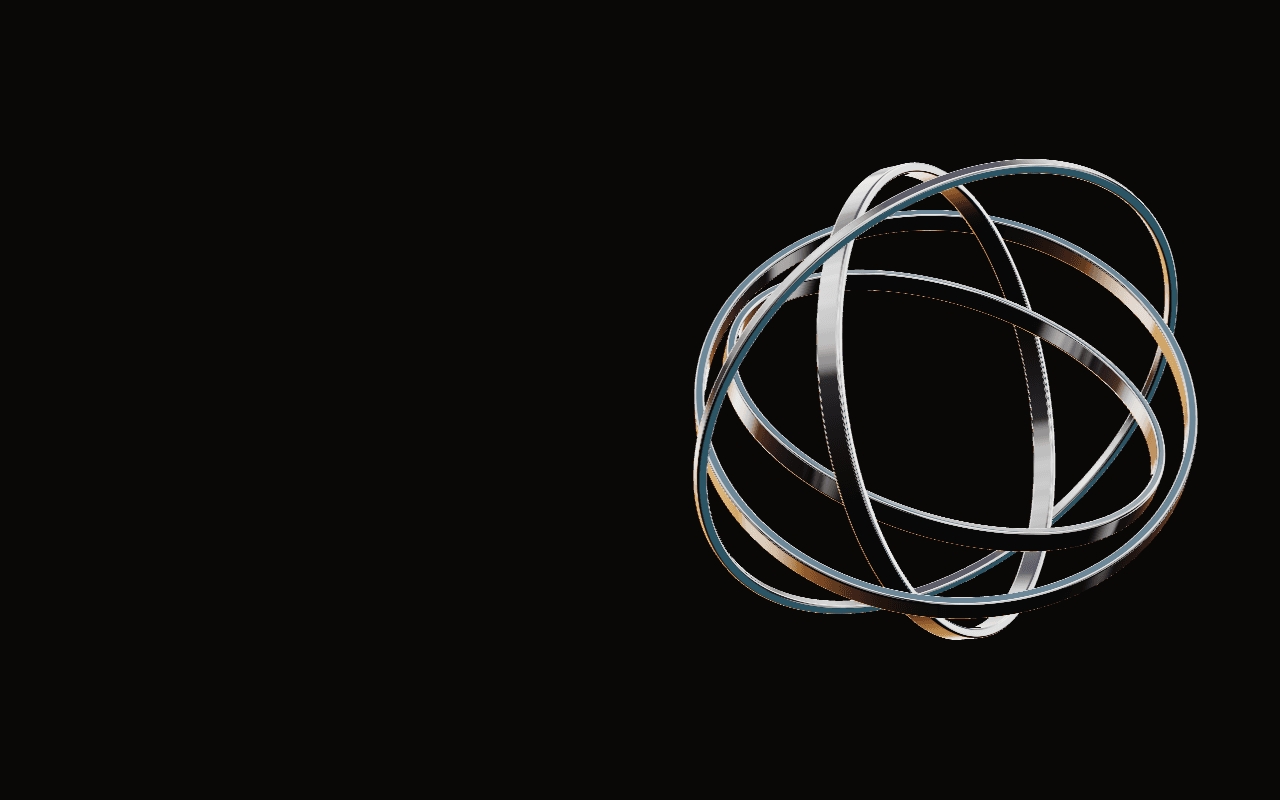 Armillary used behind an example interface