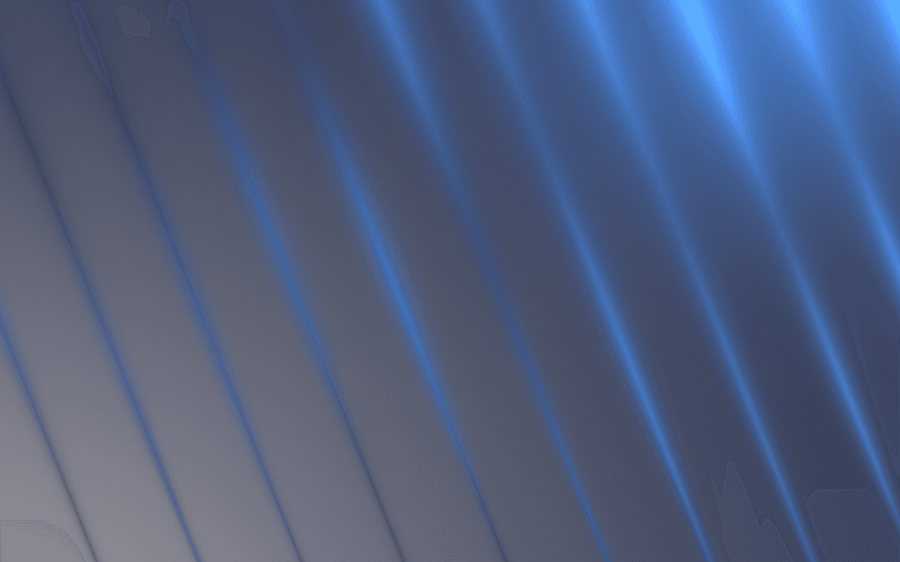 Pleat used behind an example interface